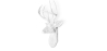 Buy Wall Decoration - White Deer Head - Ika White 55737 - prices