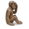 Buy Decorative Design Figure - Blind Monkey - Sense Brown 58446 at MyFaktory