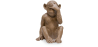 Buy Decorative Design Figure - Blind Monkey - Sense Brown 58446 - in the EU