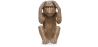 Buy Decorative Design Figure - Deaf Monkey - Sense Brown 58447 - in the EU