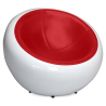 Buy Pada Ball Chair Armchair - Faux Leather Black 13195 - prices