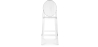 Buy Bar stool with backrest Victoire - 65cm - Design Transparent Transparent 58805 at MyFaktory