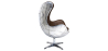 Buy Bold Chair Aviator Armchair - Microfiber Aged Leather Effect Brown 25627 at MyFaktory