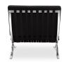 Buy City Armchair with Matching Ottoman - Faux Leather Black 13183 with a guarantee