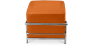 Buy SQUAR Footrest (Ottoman) - Faux Leather Orange 55762 - prices