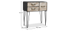 Buy Metal Sideboard - Industrial Design - 3 Drawers - Carson Natural wood 58863 with a guarantee