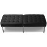 Buy Kanel Bench (3 seats) - Faux Leather Black 13216 at MyFaktory