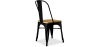 Buy Bistrot Metalix Chair Square Wooden - Metal White 32897 in the Europe