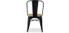 Buy Bistrot Metalix Chair Square Wooden - Metal White 32897 home delivery