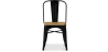 Buy Bistrot Metalix Chair Square Wooden - Metal White 32897 - in the EU