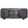 Buy Wooden TV Stand - Retro Industrial Design - Sihu Natural wood 54020 - in the EU