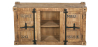 Buy Wooden Sideboard - Industrial Design - 2 doors - Tunker Natural wood 58890 - in the EU