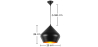 Buy Sound Shade Pendant Lamp - Aluminium Black 22729 - in the EU