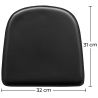 Buy Cushion for Bistrot Metalix chair and stool Black 58991 home delivery
