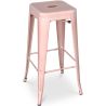 Buy Bistrot Metalix Stool - Matte Metal - 76cm Lavander 58994 in the Europe