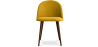 Buy Dining Chair - Upholstered in Fabric - Scandinavian Style -Bennett Yellow 58982 at MyFaktory