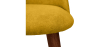 Buy Dining Chair - Upholstered in Fabric - Scandinavian Style -Bennett Yellow 58982 - prices