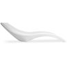 Buy Designer Garden Sun Lounger - Loren White 59003 at MyFaktory