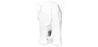 Buy Decorative Elephant Figure - Matte White - Fanto White 59009 home delivery