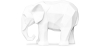 Buy Decorative Elephant Figure - Matte White - Fanto White 59009 - in the EU