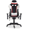 Buy Gaming Desk Chair Reclinable 180º Ergonomic  White 59025 - in the EU