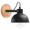 Buy Metal and wood wall lamp - Inga Black 59031 - in the EU