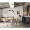 Buy Table de salle à manger rectangulaire Deswood  White 59075 with a guarantee
