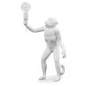 Buy Table Lamp - Monkey Living Room Lamp - Reni White 58443 - in the EU