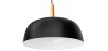 Buy Ceiling lamp in black metal and wood - Cirkas Black 59163 at MyFaktory