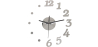 Buy Half Way Wall Clock Silver 58202 - in the EU