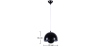 Buy Pot Lamp  Black 13288 with a guarantee