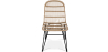 Buy Synthetic wicker dining chair - Magony Dark Brown 59255 at MyFaktory