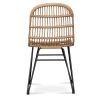 Buy Synthetic wicker dining chair - Magony Dark Brown 59255 - in the EU