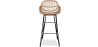 Buy Synthetic wicker bar stool - Magony Dark Brown 59256 - prices