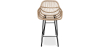 Buy Synthetic wicker bar stool - Magony Dark Brown 59256 at MyFaktory
