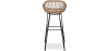 Buy Synthetic wicker bar stool - Magony Dark Brown 59256 with a guarantee