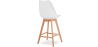 Buy Premium Brielle Scandinavian design bar stool with cushion - Wood White 59278 - prices
