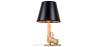 Buy Design Table Lamp Metal - Woody Gold 22731 in the Europe