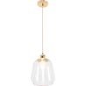 Buy Alessia pendant lamp - Crystal and metal Transparent 59342 - prices
