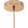Buy Alessia pendant lamp - Crystal and metal Transparent 59342 in the Europe