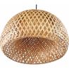 Buy Bali twisted Design Boho Bali ceiling lamp - Bamboo Natural wood 59354 - in the EU