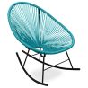 Buy Acapulco Rocking Chair - Black legs  White 59411 - in the EU