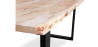 Buy Industrial solid wood dining table - Tyke Natural wood 59290 in the Europe