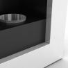 Buy Contemporary Wall-Mounted Ethanol Fireplace - VPF-FD50-WHITE White 17140 in the Europe