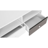Buy Wooden TV Stand - Scandinavian Design -Quenby  Grey 59654 with a guarantee