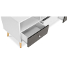 Buy Wooden TV Stand - Scandinavian Design -Quenby  Grey 59654 - in the EU