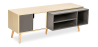 Buy Wooden TV Stand - Scandinavian Design - Freya  Grey 59659 in the Europe