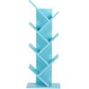 Buy Wooden Bookshelf - Modern Design - Vanu Blue 59643 - in the EU