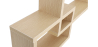 Buy Wooden Wall Shelf - Box Design - Dagoa Natural wood 59645 at MyFaktory