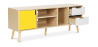 Buy Wooden TV Stand - Scandinavian Design - Haley  Yellow 59660 at MyFaktory